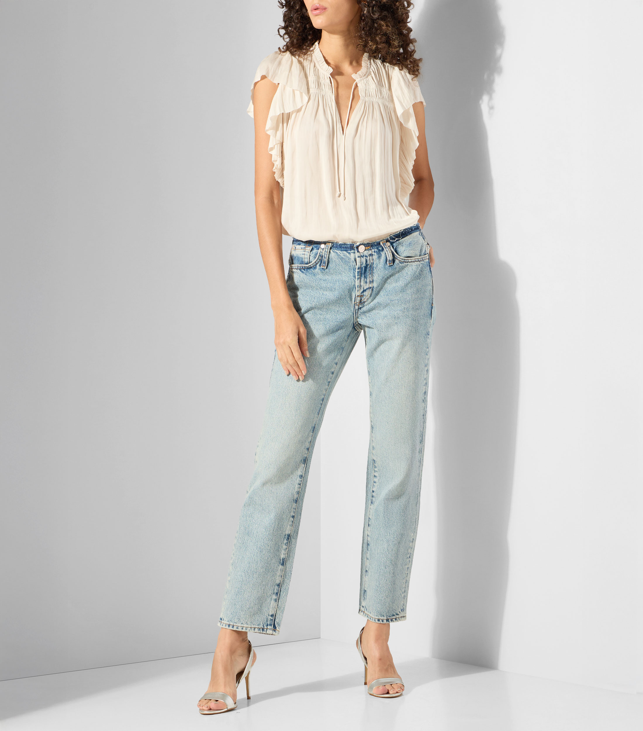 Jeans recto Mujer